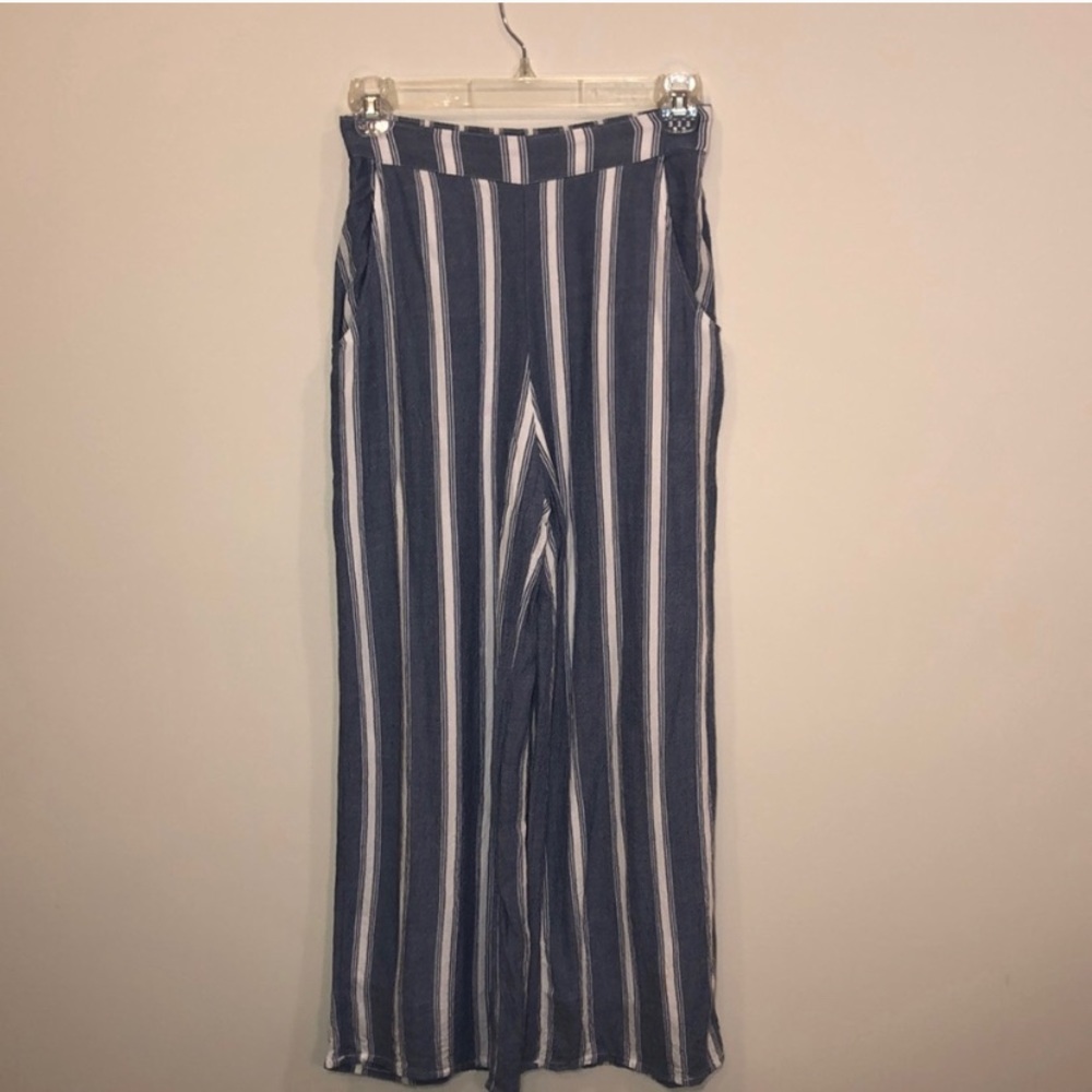 Hollister Striped Flowy Pants